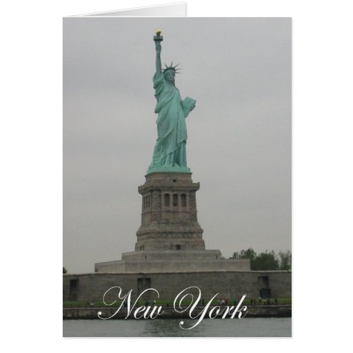 Statue of Liberty Card