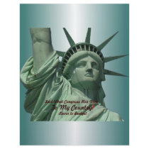 Statue of Liberty Crying Flyer