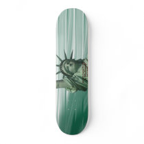 Statue of Liberty Crying Skate Board Deck