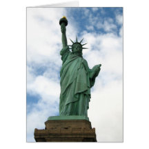 Statue of Liberty Greeting Card