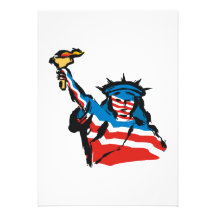 Statue Of Liberty Invitation