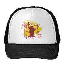 Statue Of Liberty Mesh Hat