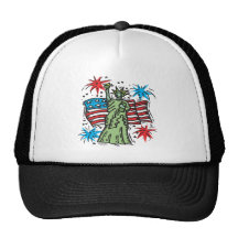 Statue Of Liberty Mesh Hat
