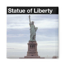 Statue of Liberty National Monument Fridge Magnet