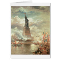 Statue of Liberty, New York circa 1800's Cards