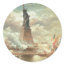 Statue of Liberty, New York circa 1800's Stickers