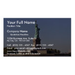 Statue of Liberty, New York Harbour, New York City Business Card Template