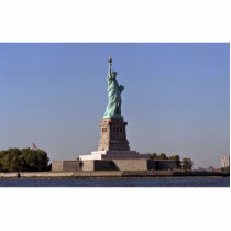 Statue of Liberty, New York Harbour, New York City Cut Out