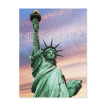 statue of liberty new york post cards