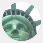 Statue of Liberty Oil Effect Sticker