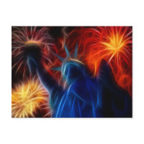 Statue of Liberty Post Card
