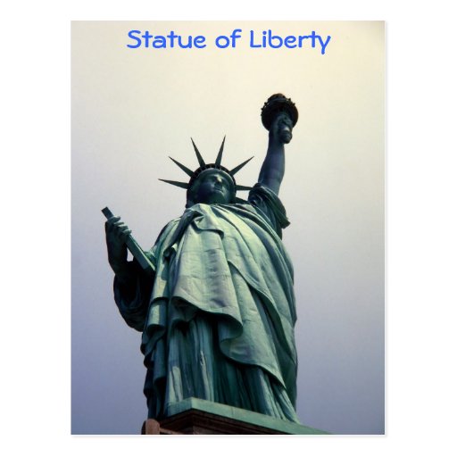 Statue of Liberty postcard