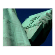 Statue of Liberty's tablet Post Card