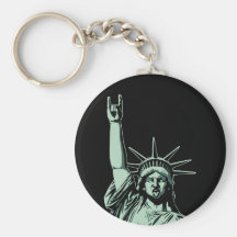 Statue of Metal Keychains