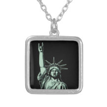 Statue of Metal Necklace