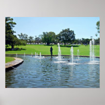 Statue of Motherhood fountains Print