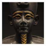 Statuette of Late Period Egyptian God Osiris photography