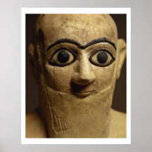 Statuette of the official or steward Ebih-Il worsh Posters