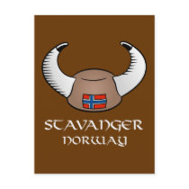 Stavanger Norway Viking Hat Post Cards