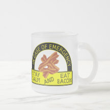 Stay Calm, Eat Bacon Mug