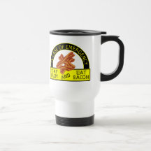 Stay Calm, Eat Bacon Travel Mug
