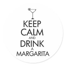 Stay Calm Margarita T-shirt stickers