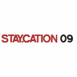 Stay-cation 2009 Men's Polo -LS embroidered shirts