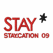 Stay-cation 2009 Women's POLO - White