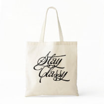 Stay Classy Canvas Bags