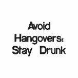 Stay Drunk Embroidered Jacket