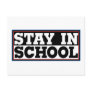 Stay In School Post Card