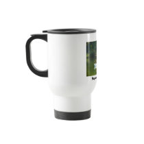 Stay warm while fishing coffee mug