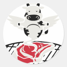 Steak Angel Stickers