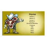 Steak Card Business Card