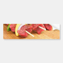 Steak Kabob Bumper Sticker