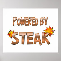 Steak Power Posters