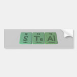 Steal-S-Te-Al-Sulfur-Tellurium-Aluminium.png Adhésif Pour Voiture
