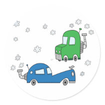 Steam Cars - Stickers