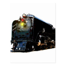 Steam Engine 844 Post Card