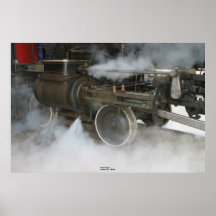 Steam Engine, Carson City, Nevada Posters