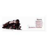 Steam Locomotive Business Card