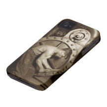 Steam Pump Mechanic Case-Mate iPhone 4 Cases