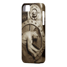 Steam Pump Mechanic iPhone 5 Cover