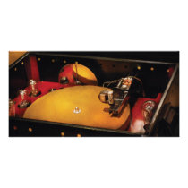 Steam Punk - Hey DJ Make some noise Photo Card Template