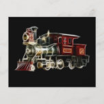 Steam Train Locomotive Engine Personalized Flyer