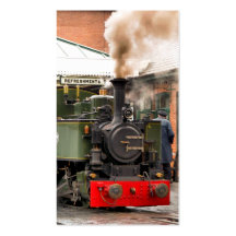 STEAM TRAINS UK BUSINESS CARD TEMPLATES