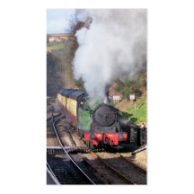 STEAM TRAINS UK BUSINESS CARD TEMPLATES