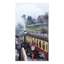STEAM TRAINS UK BUSINESS CARD TEMPLATES