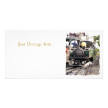 STEAM TRAINS UK PHOTO CARD