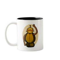Steambot Antique Robot Mug
